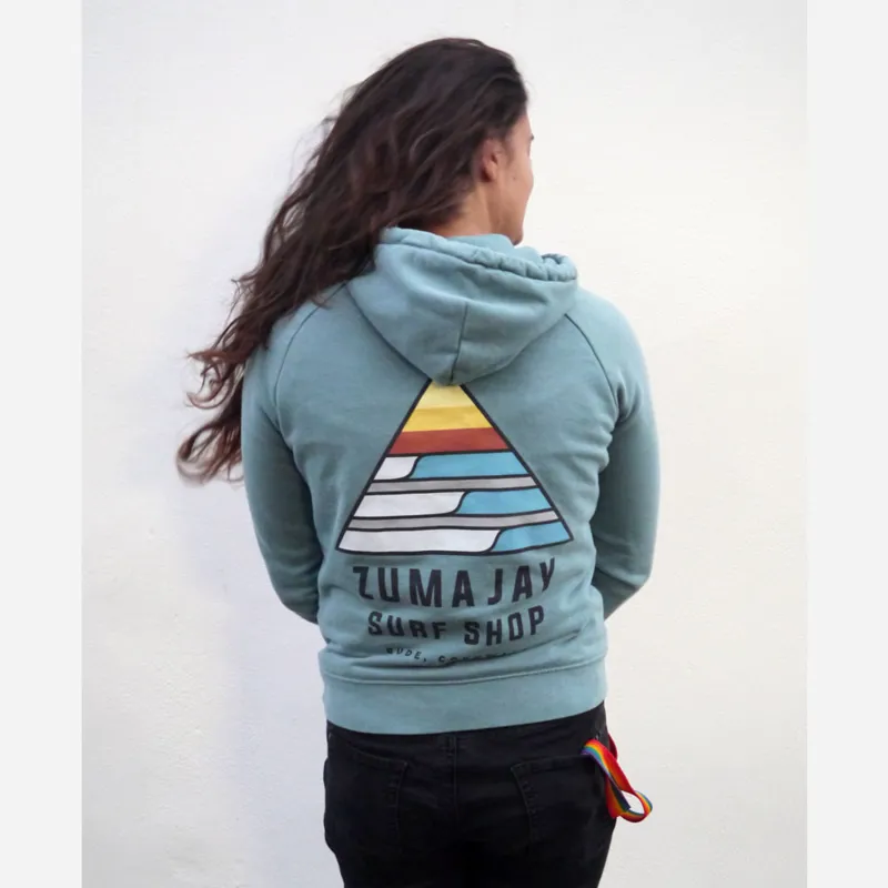 Zuma Jay Point Hoody Teal-1